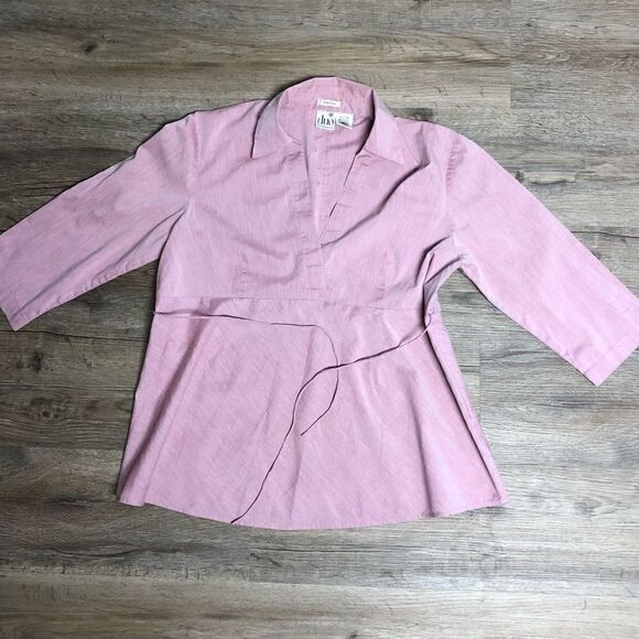 Duo Maternity Pink Blouse Size M - Picture 1 of 5